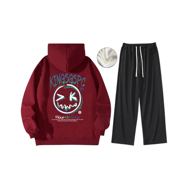 Kingsgspc Sweatshirt Set Unisex-10