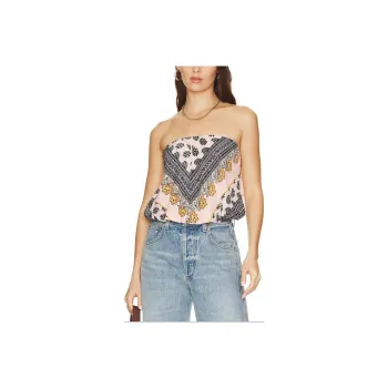 FREE PEOPLE T-Shirt Women's Multicolor
