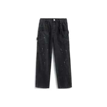 FAIRWHALE Jeans Unisex Black