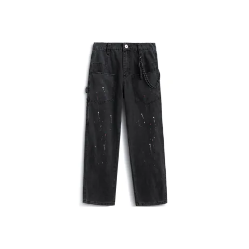 FAIRWHALE Jeans Unisex Black