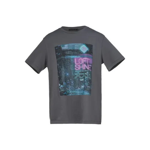 LOFT SHINE T Shirt Women's Gray