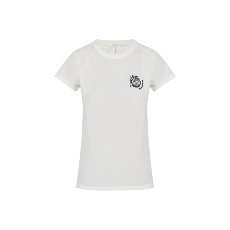RAG&BONE Embroidered Logo Tee-0