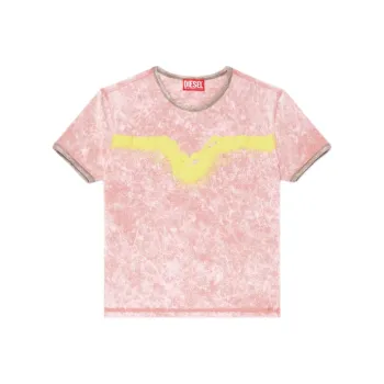 DIESEL T Uncutie Long Q3 Crewneck T Shirt