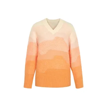 XG Sweater Women's Orange Yellow