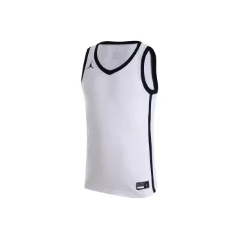 Jordan SS24 DRI FIT Basketball Jerseys Men's Team White