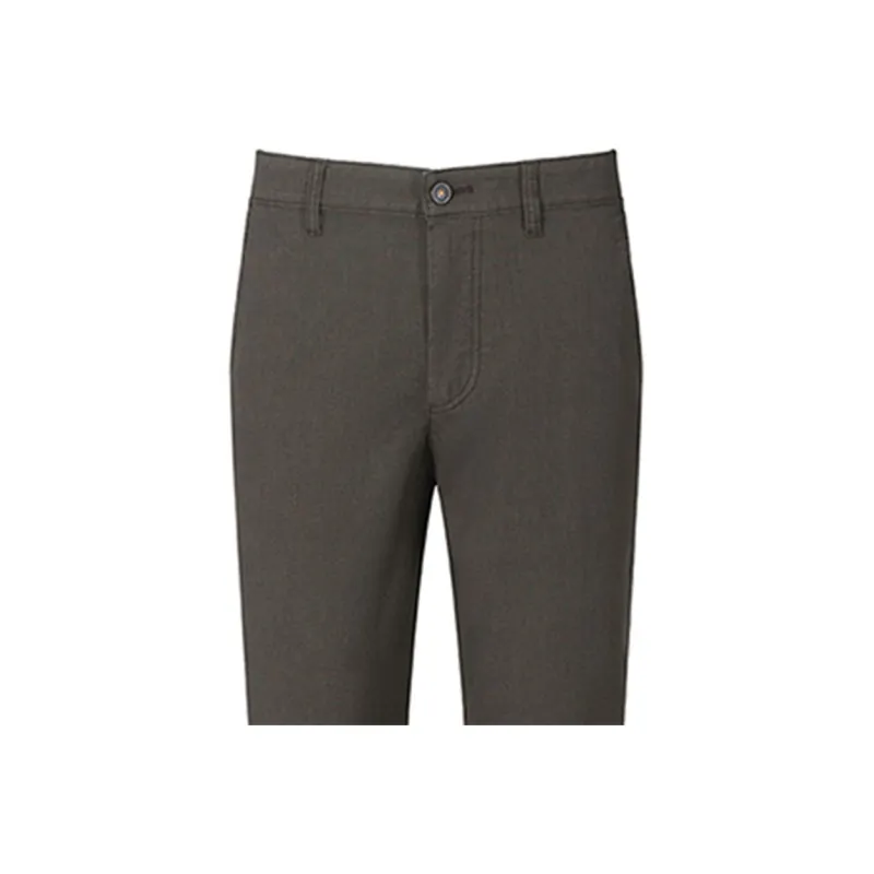 HUGO BOSS Casual Pants Men's Green Brown-4