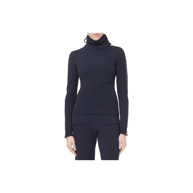 CHANEL Sweater Women's Marine Blue-0