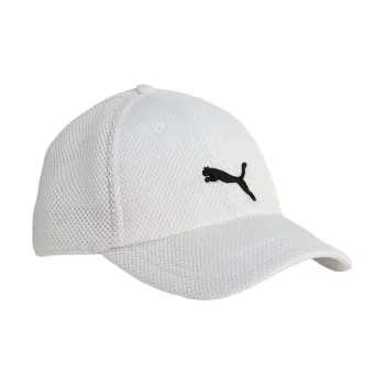 PUMA Polyester Baseball Caps Unisex White
