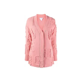 Bottega Veneta V Neck Knit Cardigan
