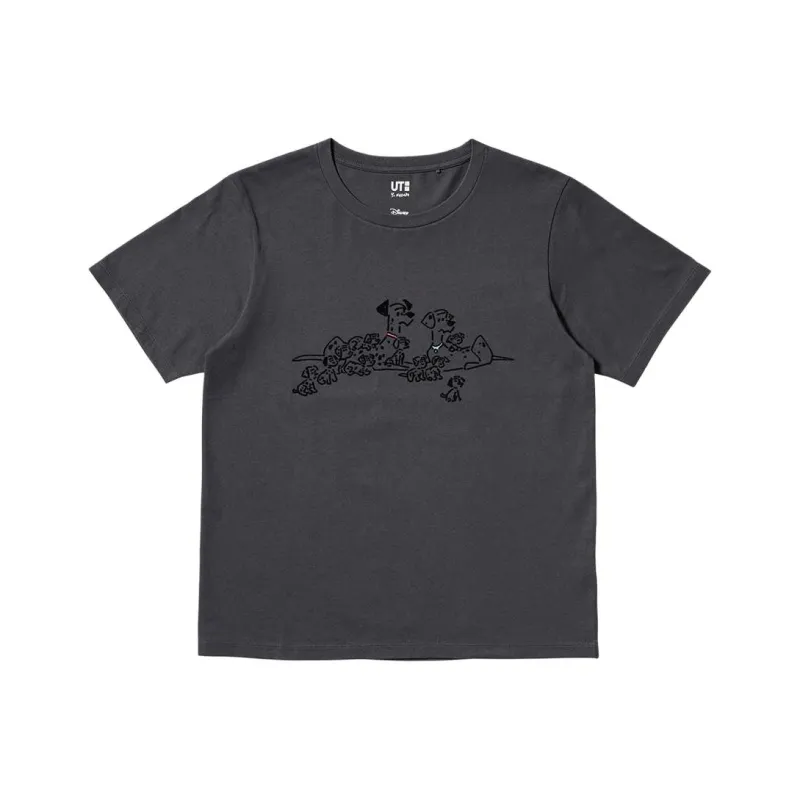 UNIQLO Yu Nagaba Collaboration Regular T Shirt Women's Dark Gray-0