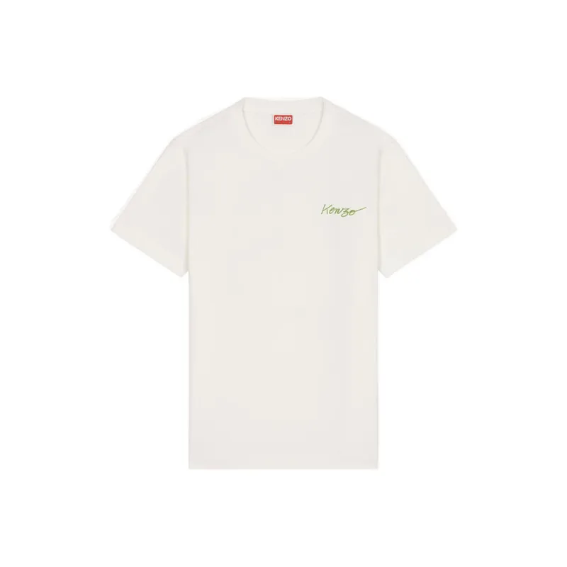 KENZO Poppy By Nigo Women's Loose T Shirt Off White-0