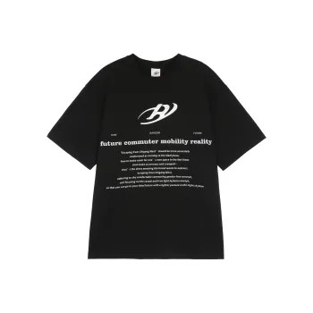 RUNTOTHEFUTURE SS22 T Shirt Unisex Black