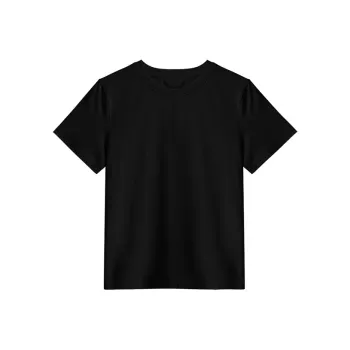 Puppytown Set in Sleeve T Shirt Women's Black