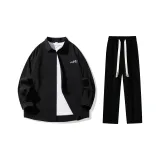 Clothing Sets (Black Shirt+Black Casual Pants)