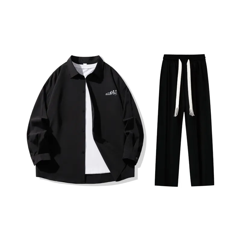 LA'T.WEEKEND Shirt Matching Set Unisex-0