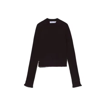 PROENZA SCHOULER Cropped Chenille texture Jumper