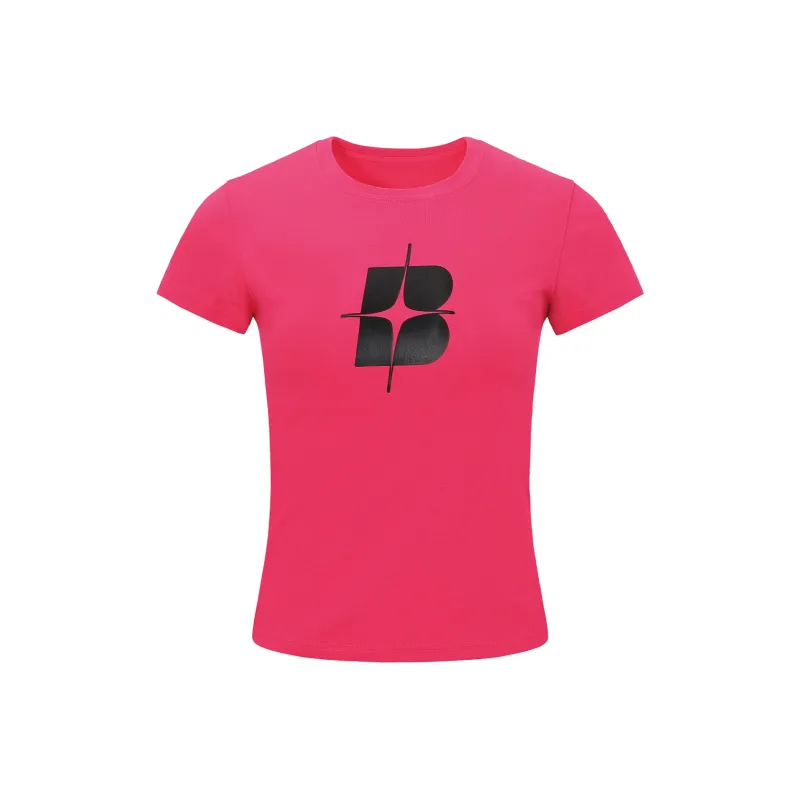 BIPOLAR Drop Shoulder Sleeve Short Sleeved T Shirt Women's-12