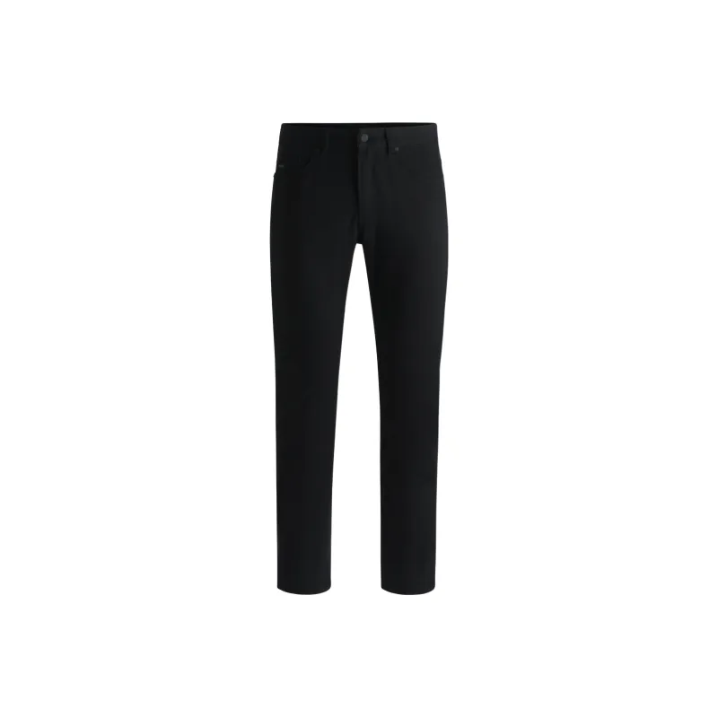 HUGO BOSS FW24 Casual Pants Men's Black-0