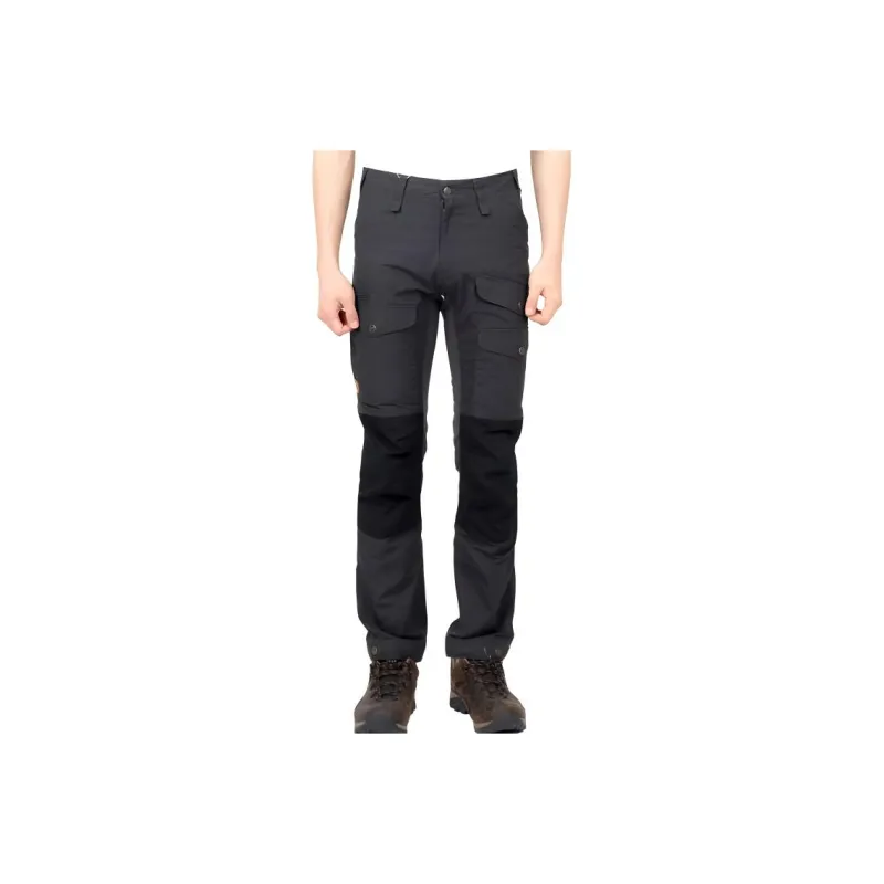 Fjallraven Casual Pants Men's Dark Gray-0