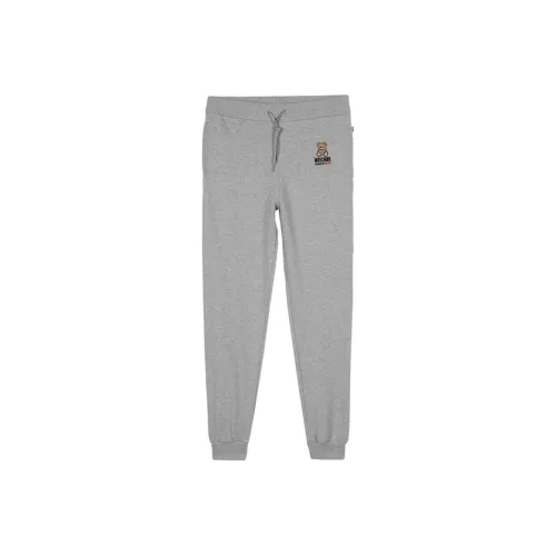 MOSCHINO Logo Embroidered Drawstring Pants