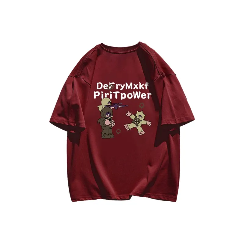 Cotton shopping T Shirts Unisex-2