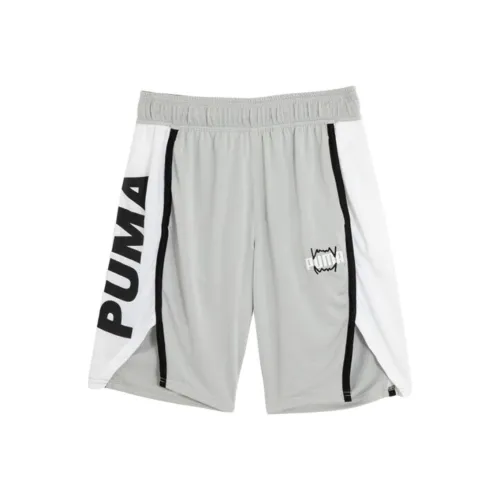 PUMA Casual Shorts Men's Light Gray