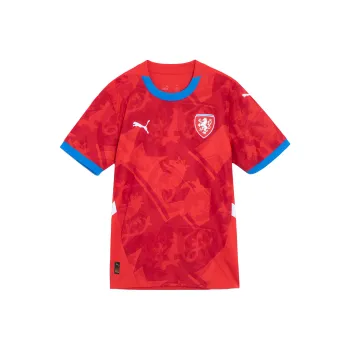 PUMA Czech Republic Football Soccer Jersey Men's Red Durable Red