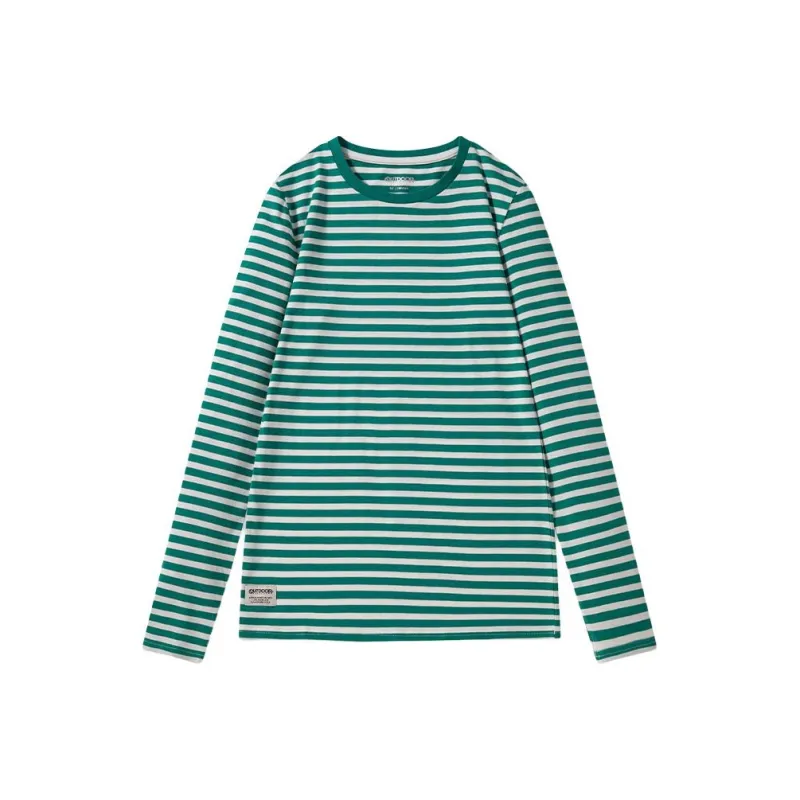 OUTDOOR PRODUCTS Drop Shoulder Sleeve T Shirt Women's Dark Forest Green-0