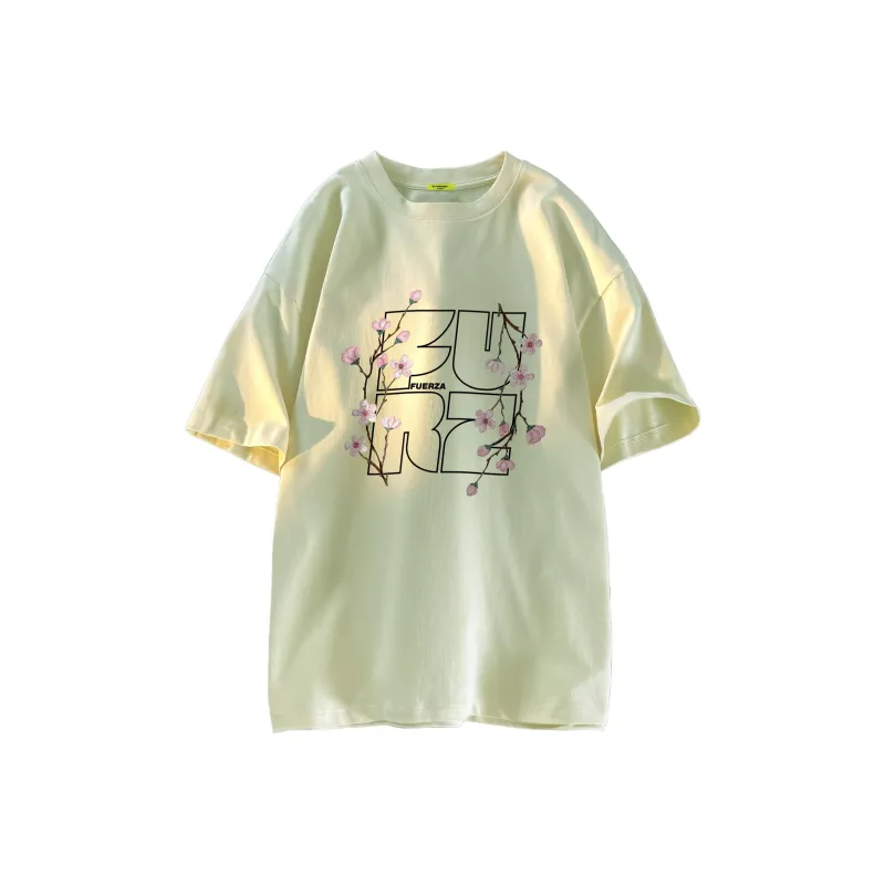 FUERZA Drop Shoulder Sleeve T Shirt Unisex-40