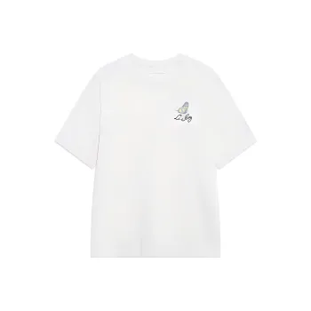 LiNing Chinese Culture Series Drop Shoulder Sleeve T Shirt Women's Ivory