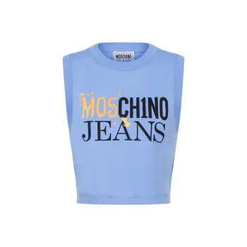 MOSCHINO Logo print Tank Top