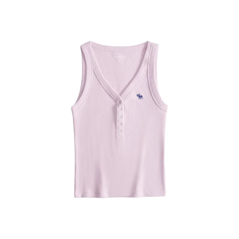 Abercrombie＆Fitch Tank Top Women's Light Pink-0