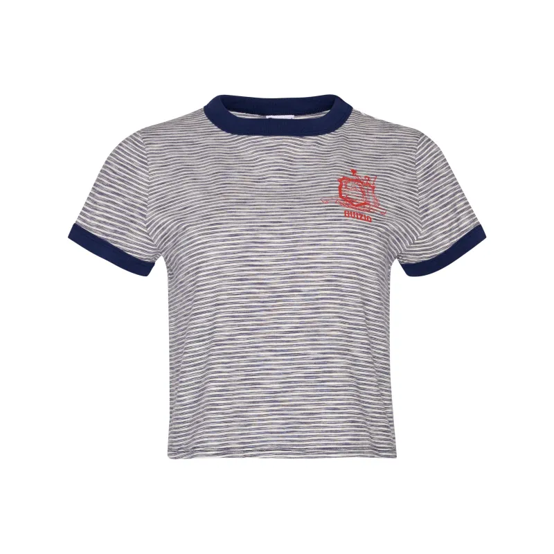 Danielle Guizio X Champion Danielle Guizio Co-brand T-Shirts Women's Blue-0
