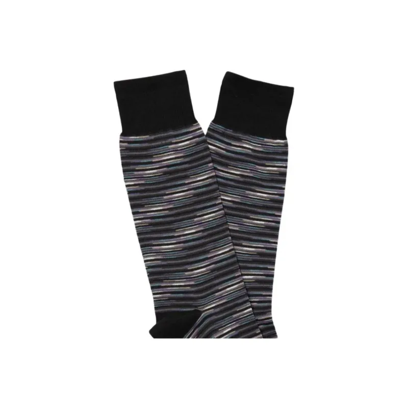 MISSONI Mid-Calf Socks Men's 1 Pack Black-1