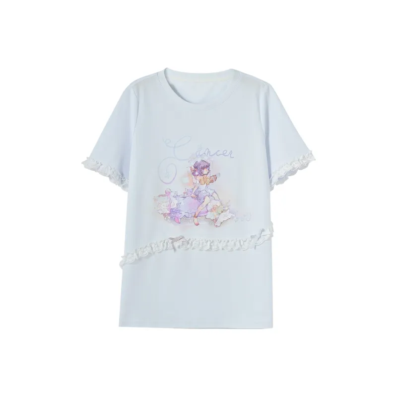SNBL T Shirts Women's Blue-0