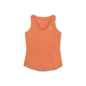 FILA Tank Tops Women's Orange 874