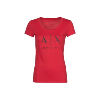 ARMANI EXCHANGE T Shirts Women's Red