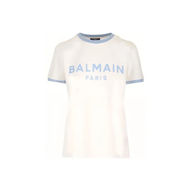 BALMAIN Regular T Shirt Women's White-0