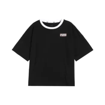 PUMA SUMMER STRIPESFASHION Regular T Shirt Women's Black