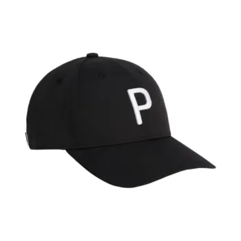 PUMA Polyester Baseball Caps Women's Black