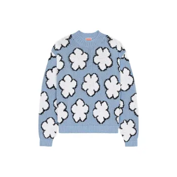KENZO All Over Boke Flower Jumper 'Blue'