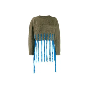 LOEWE Sweaters Women's Olive Green