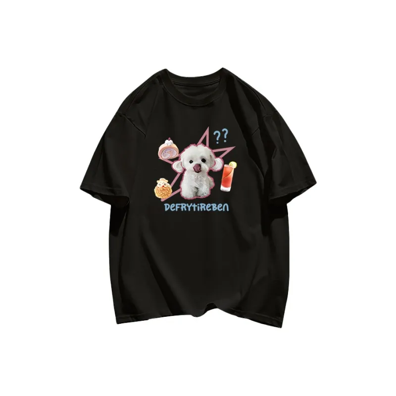 Cotton shopping T Shirts Unisex-0