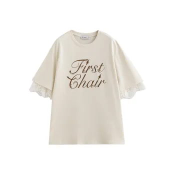 Initial Language T Shirt Women's