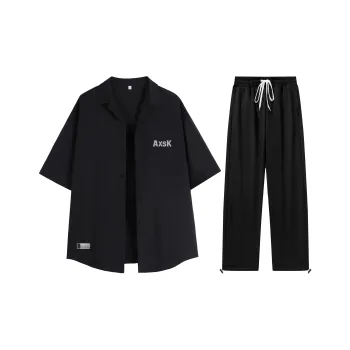 A.X.S.K Shirt Matching Set Unisex
