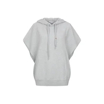 URBAN REVIVO Batwing Sleeve T Shirt Women's Heather Gray