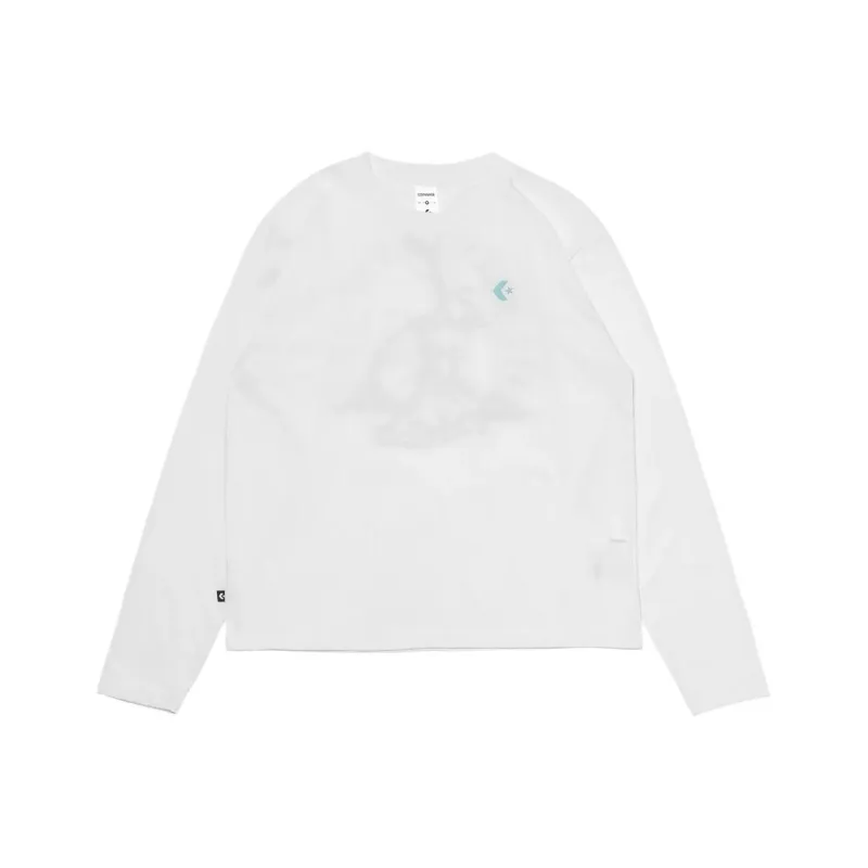 Converse SS25 T Shirt Women's White-0