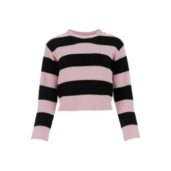 Valentino Striped Crewneck Knitted Jumper