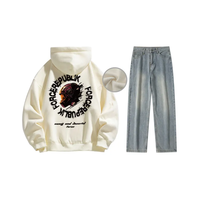FORCEREPUBLIK Sweatshirt Sets Unisex-24