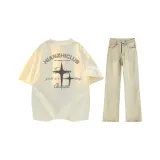 Light Apricot+Yellow Mud Jeans